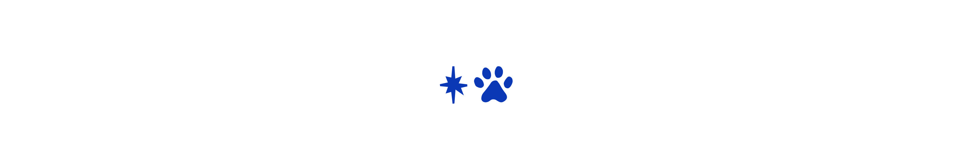 logo for dog cleaner and dog paw wash product