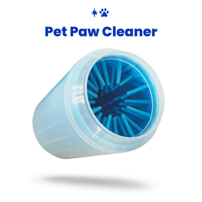 blue pet paw cleaner to maintain healthy paws and clean and was dog paws